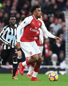 Arsenal Winger Alex Iwobi Declared Fit To Face Liverpool 
